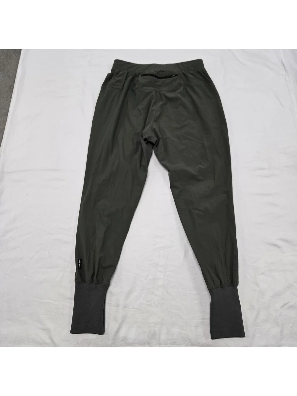 EUC Size S Men's ASRV Joggers Tetra-Lite High Rib Jogger Pants Olive DSG-0477